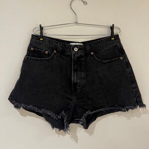Abercrombie curve love high-rise denim mom short